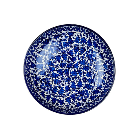 Serina Blue Large Bowl