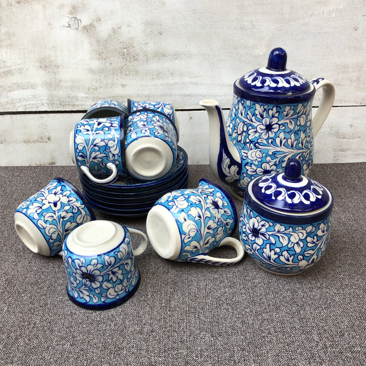 Breeze Blue Tea Set