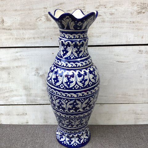Blue Felicity Large Vase