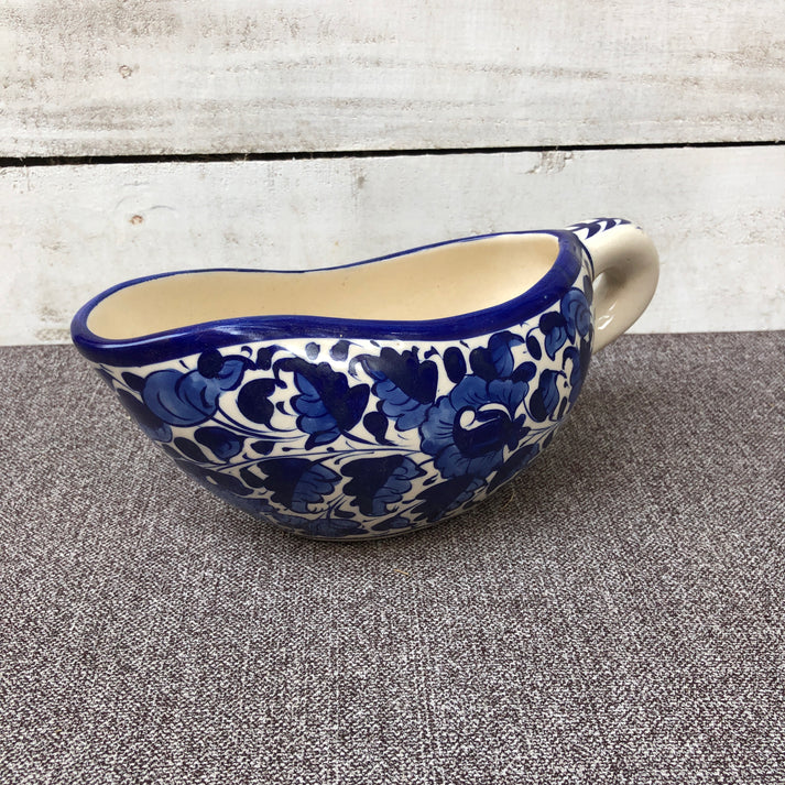 Blue Pattern Raita Dish