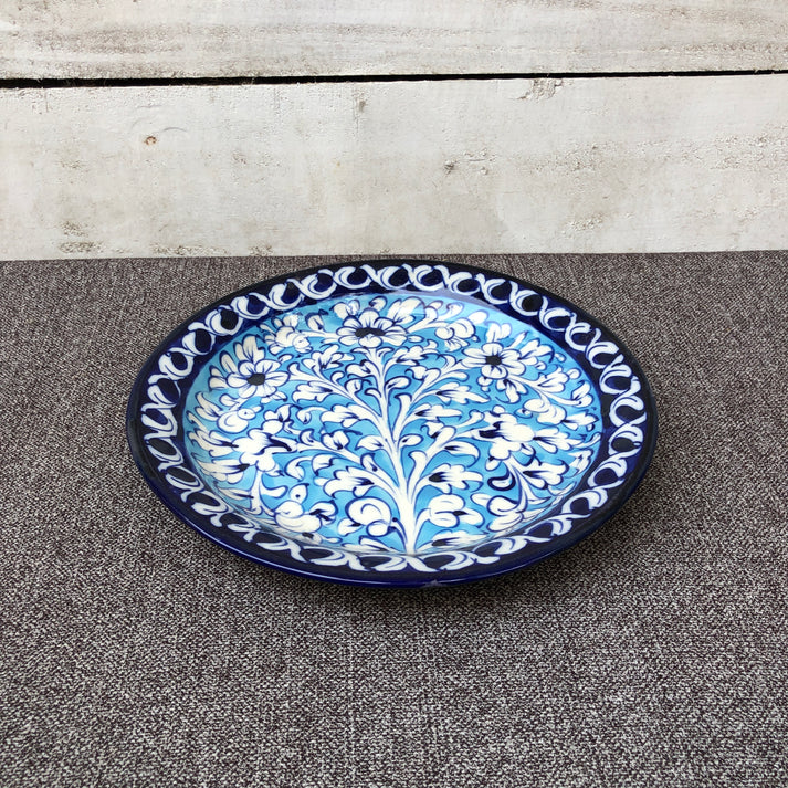Breeze Blue Quarter Plate