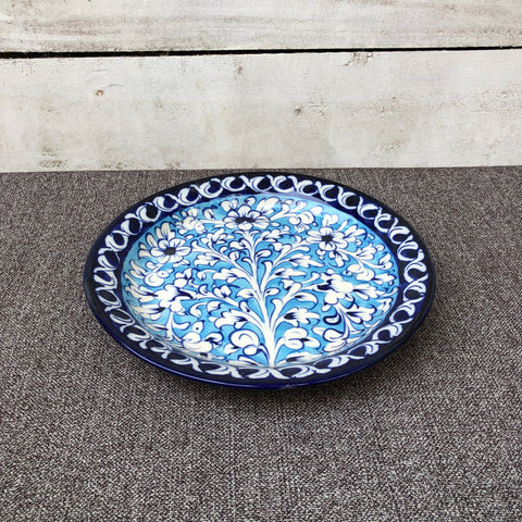 Breeze Blue Quarter Plate